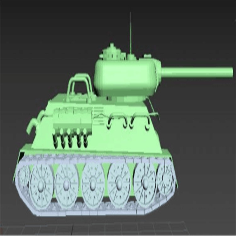 江北充气军用坦克模型